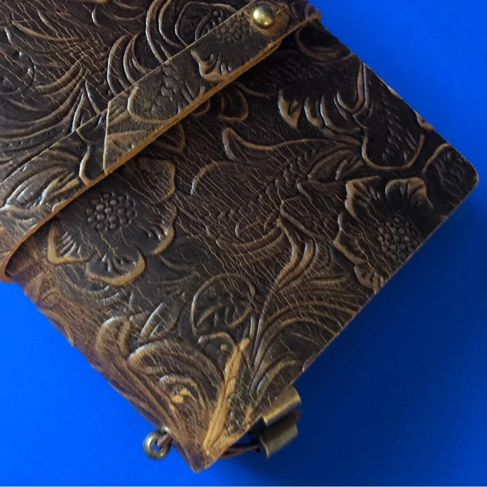 Brown Leather Notebook - Picture 3 of 16